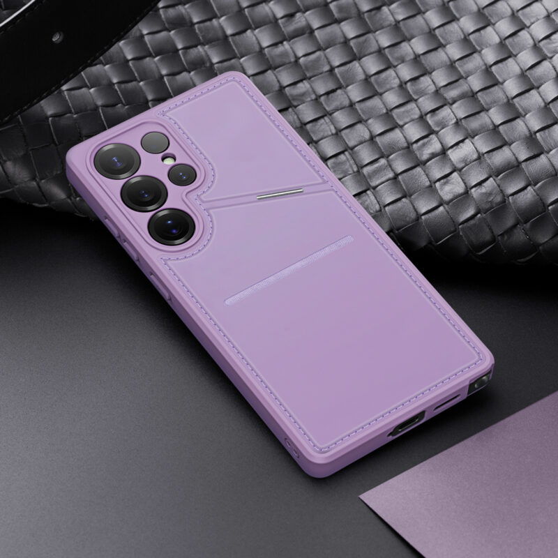 PurplePink_16 MagSafe® Compatible Lilac Rose - 3-in-1 Wallet & Stand Case for Samsung Galaxy