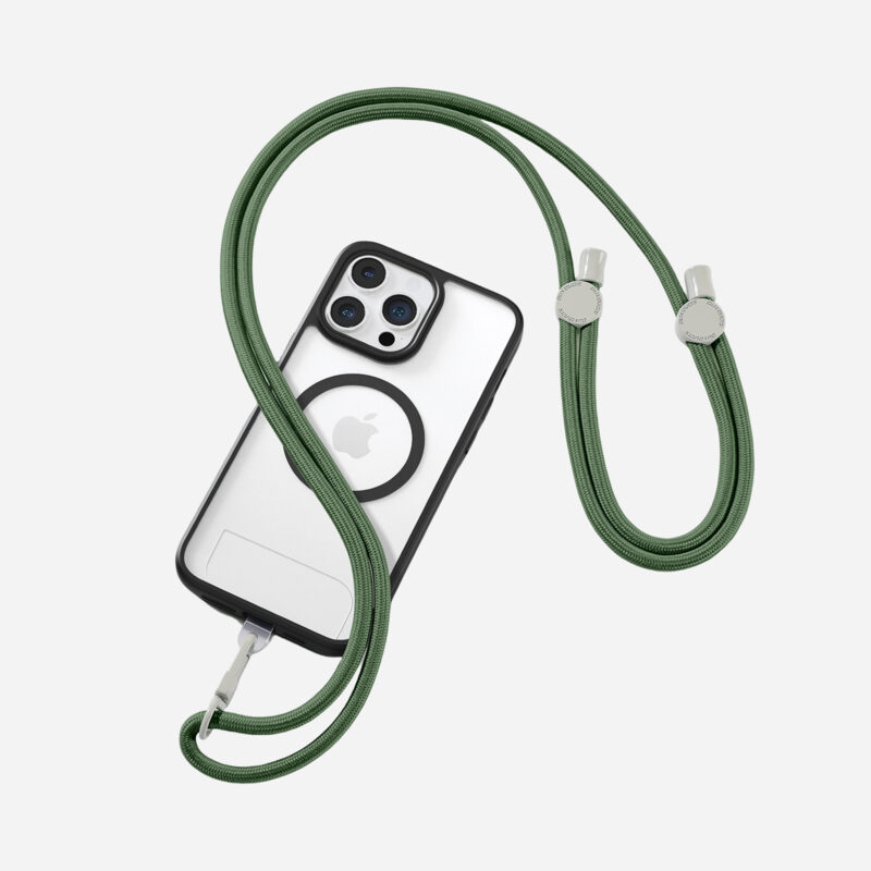 Cross-body Phone Lanyard-Army Green